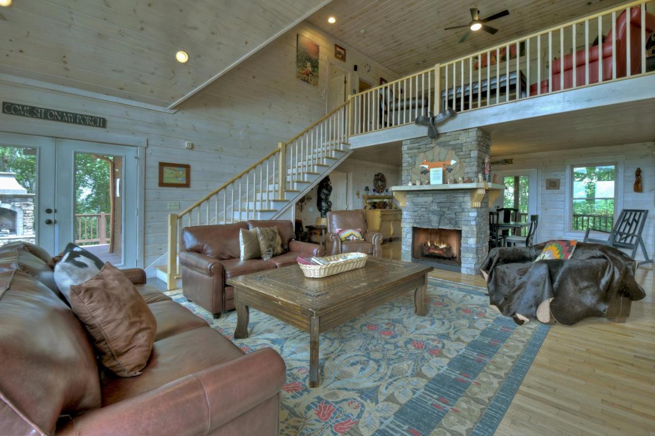 Champagne Chalet - Cuddleup Villa Morganton Dış mekan fotoğraf