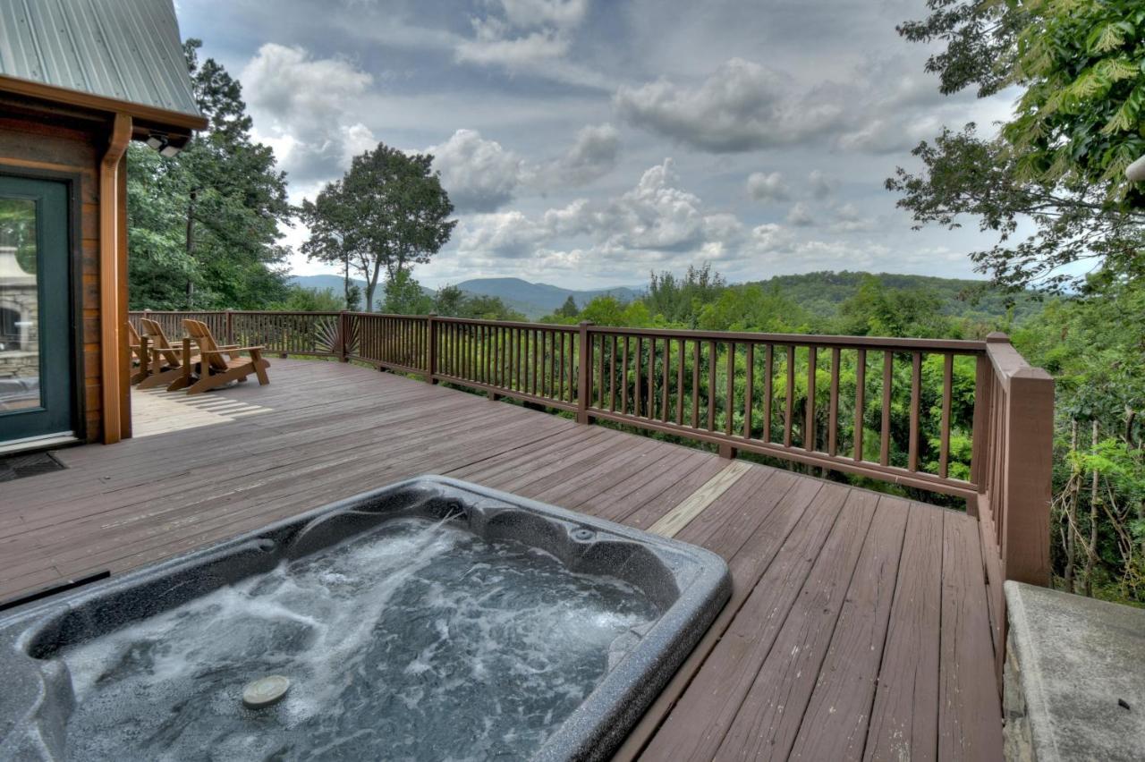 Champagne Chalet - Cuddleup Villa Morganton Dış mekan fotoğraf