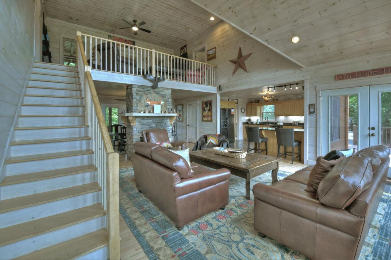Champagne Chalet - Cuddleup Villa Morganton Dış mekan fotoğraf