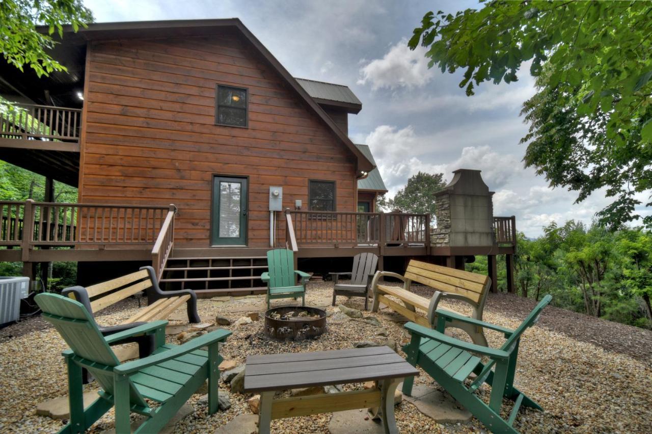 Champagne Chalet - Cuddleup Villa Morganton Dış mekan fotoğraf