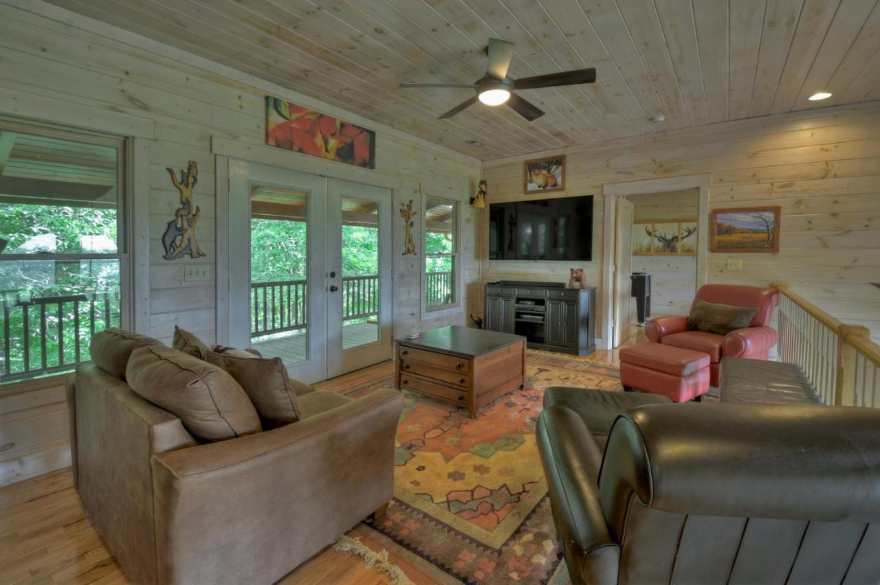 Champagne Chalet - Cuddleup Villa Morganton Dış mekan fotoğraf